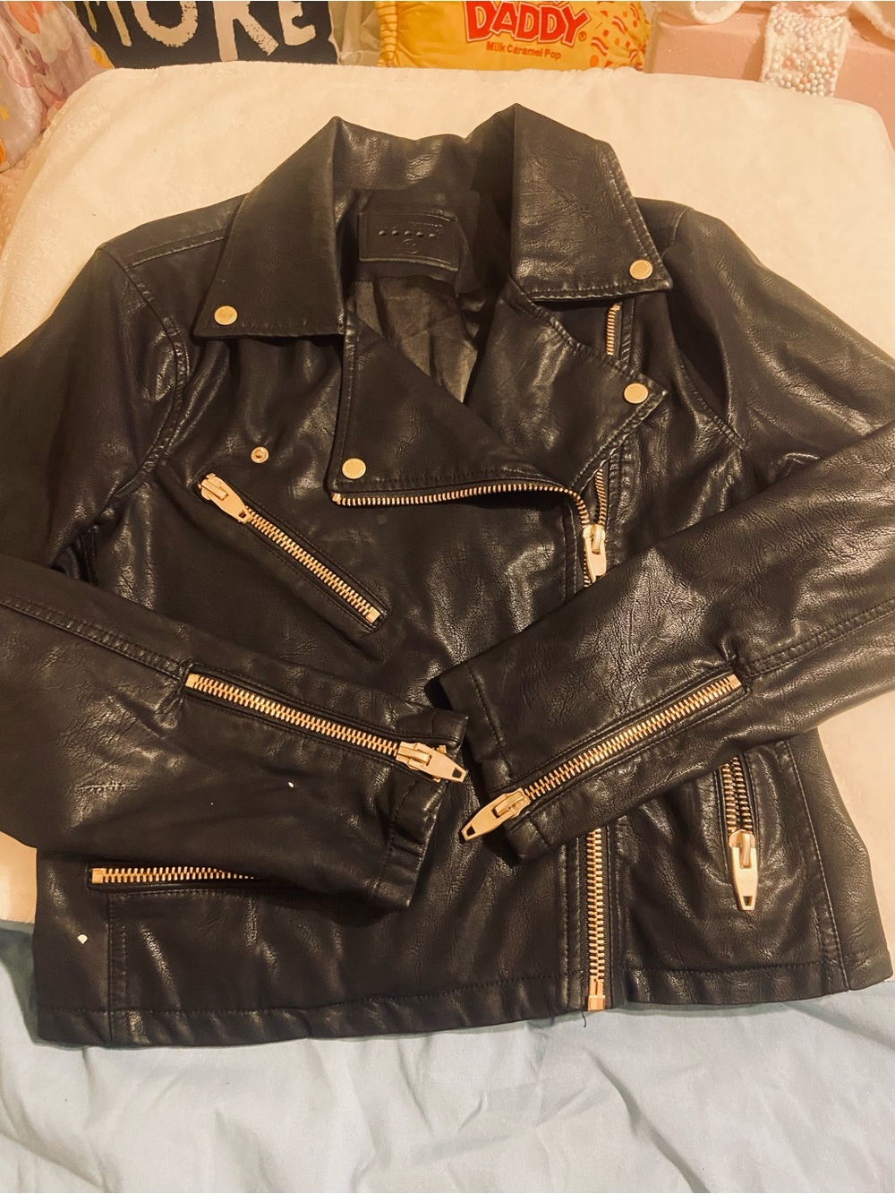 BLANKNYC brand new leather jacket absolutely adorable